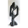 Black Thinker Statue from Senegal